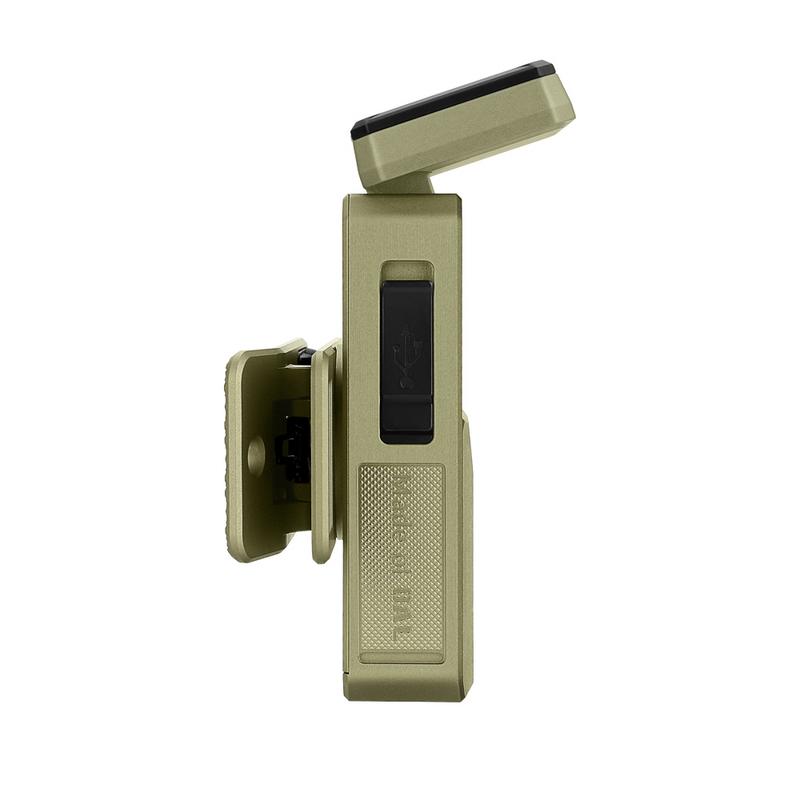 Olight O-Clip 2 Ultra Clip Light w/ Flood Light, Spot Light, UV & Red Light - Olive Green
