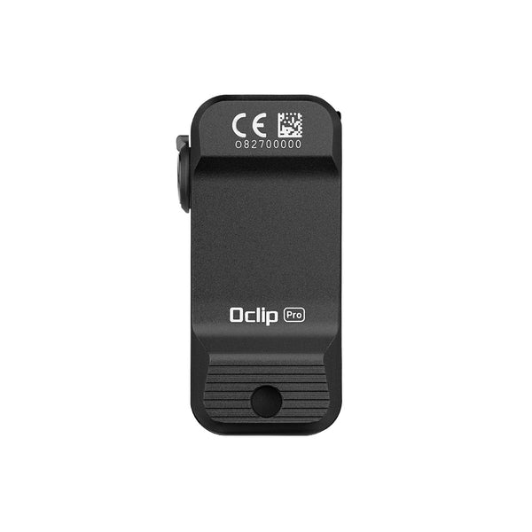 Olight Oclip Pro Clip On Flashlight w/ Floodlight Spotlight & Red Light - Black