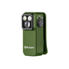 Olight Oclip Pro Clip On Flashlight w/ Floodlight Spotlight & Red Light - OD Green