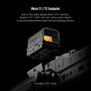 Olight Osight R Micro T1/T2 Footprint Enclosed Red Dot Sight w/ Multi Reticle System - Black
