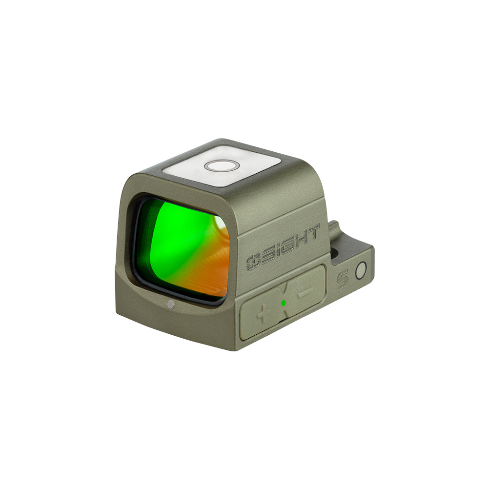 Olight Osight S Pistol Red Dot Sight w/ 2 MOA Dot & 32 MOA Circle – OAL Material Olive Green