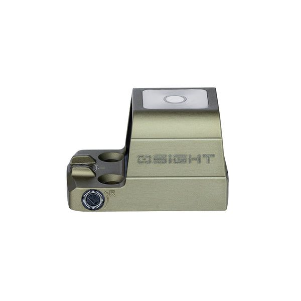 Olight Osight S Pistol Red Dot Sight w/ 2 MOA Dot & 32 MOA Circle – OAL Material Olive Green