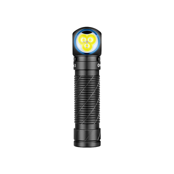 Olight Perun 3 Headlamp 3000 Lumen White Light w/ Red Light – Black