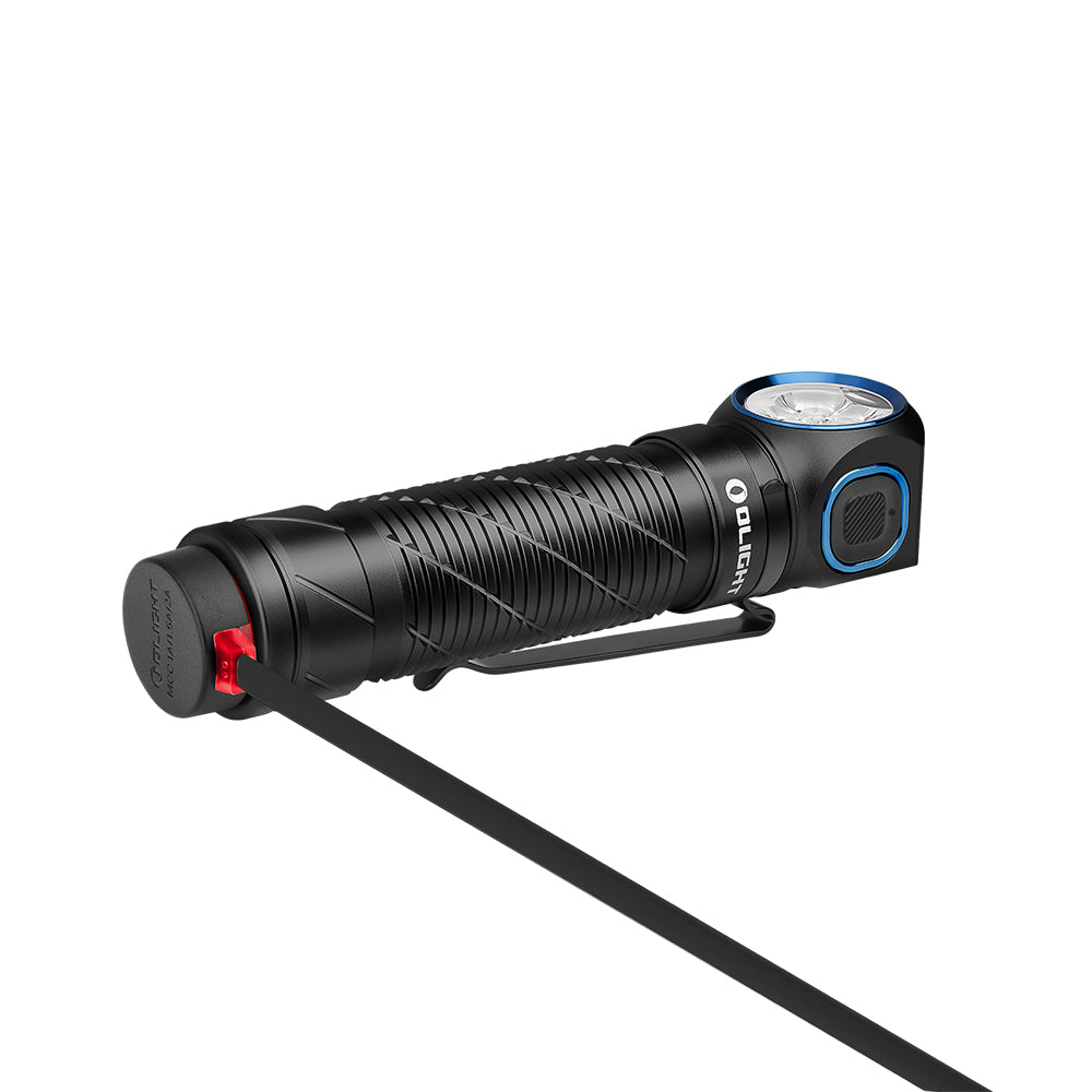 Olight Perun 3 Headlamp 3000 Lumen White Light w/ Red Light – Black