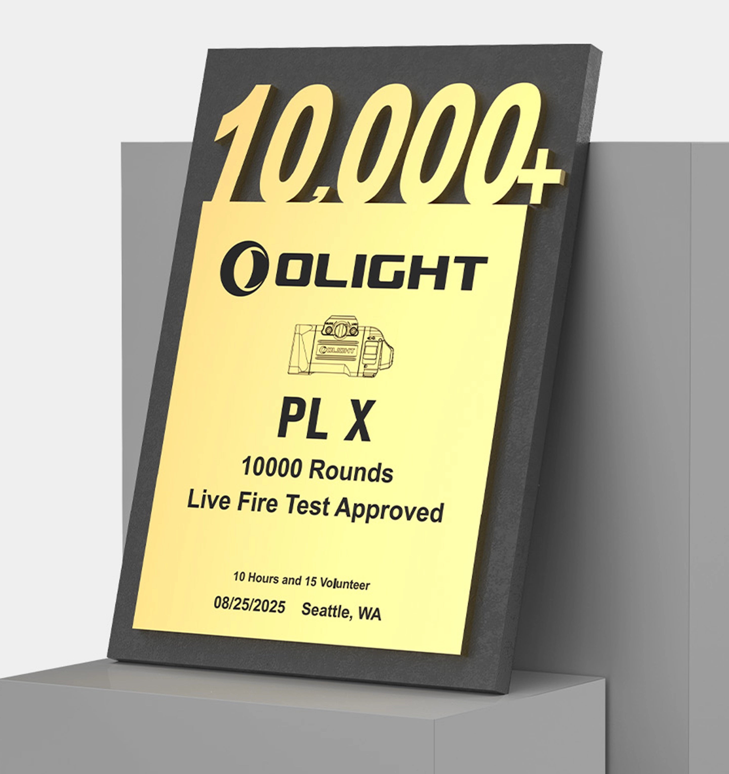 Olight PL-X Dual Beam Rechargeable Weapon Light – 1200 Lumens