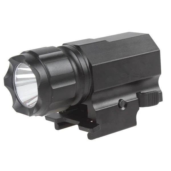 Precision Dynamics Compact Tactical Flashlight – Black 200 Lumens | ACM