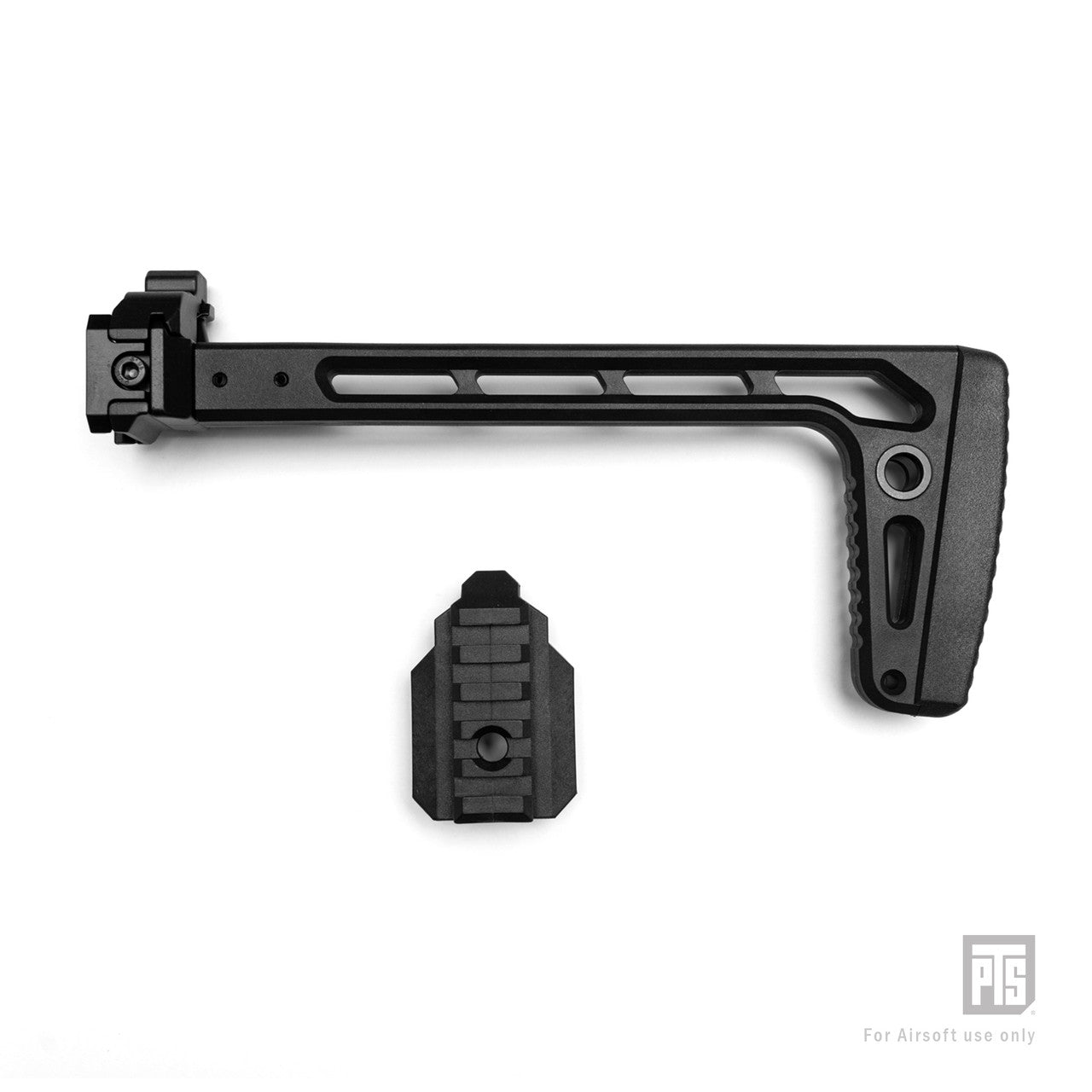 PTS EP Rail Folding Stock W/ E9-1913 Rail Stock Adapter For Scorpion EVO