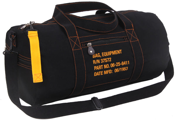 Canvas Equipment 19” Duffle Bag – Black