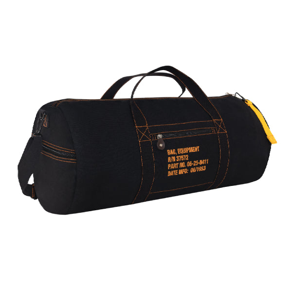 Canvas Equipment 24” Duffle Bag – Black