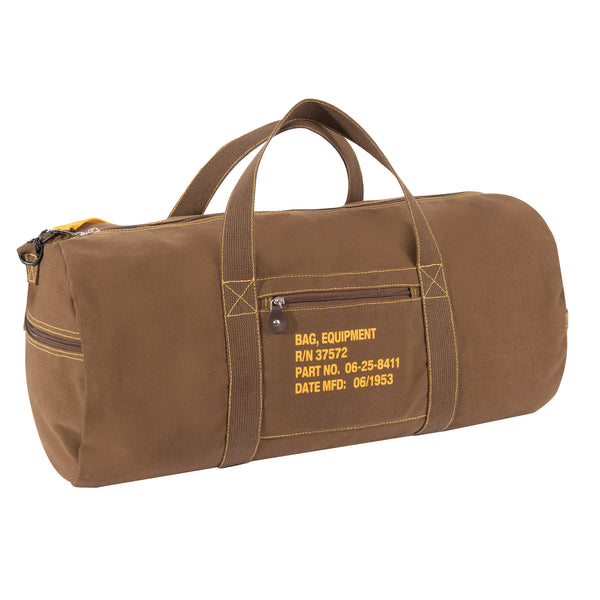 Canvas Equipment 24” Duffle Bag – Earth Brown