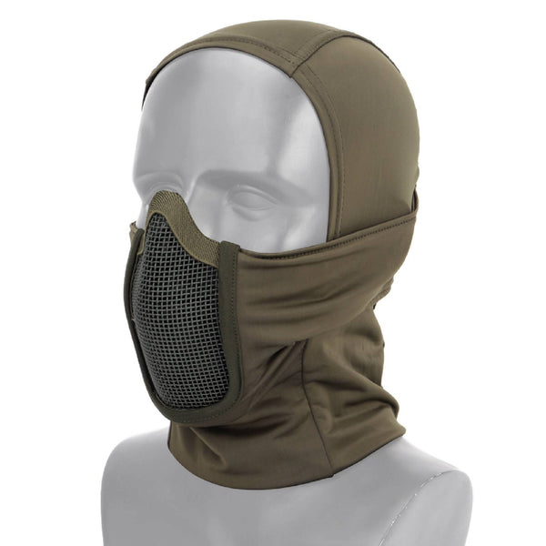 Swiss Arms “Cobra Stalker” Balaclava w/ Mesh Mouth Protector – Olive Drab