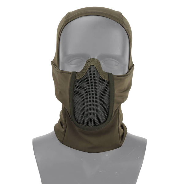 Swiss Arms “Cobra Stalker” Balaclava w/ Mesh Mouth Protector – Olive Drab