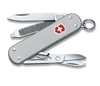 Victorinox Swiss Army Knife Classic SD Alox – Silver w/ 5 Tools