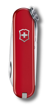 Victorinox Swiss Army Knife Classic SD – Red (Style Icon) w/ 7 Tools