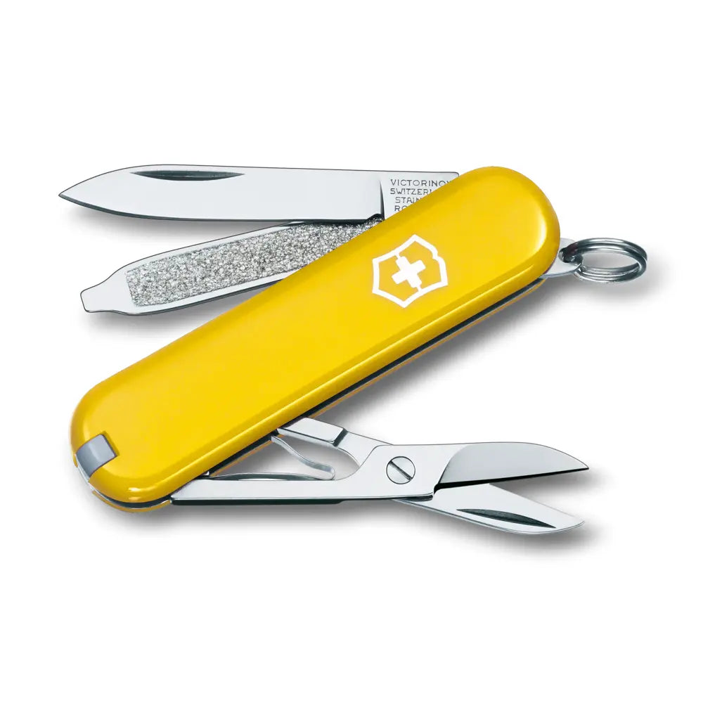 Victorinox Swiss Army Knife Classic SD – Yellow w/ 7 Tools