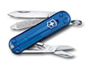 Victorinox Swiss Army Knife Classic SD – Transparent Blue w/ 7 Tools
