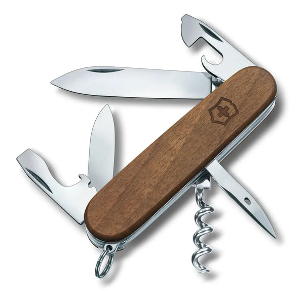 Victorinox Spartan Swiss Army Knife – Wood w/ 10 Tools