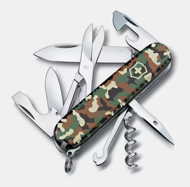 Victorinox Climber Swiss Army Knife – Camouflage w/ 14 Tools