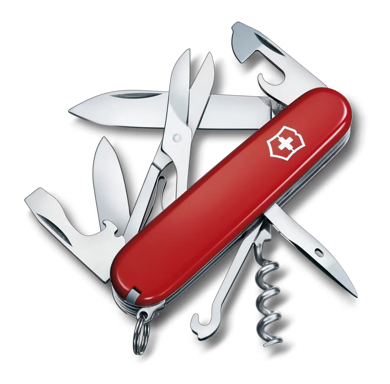 Victorinox Climber Swiss Army Knife – Red w/ 14 Tools