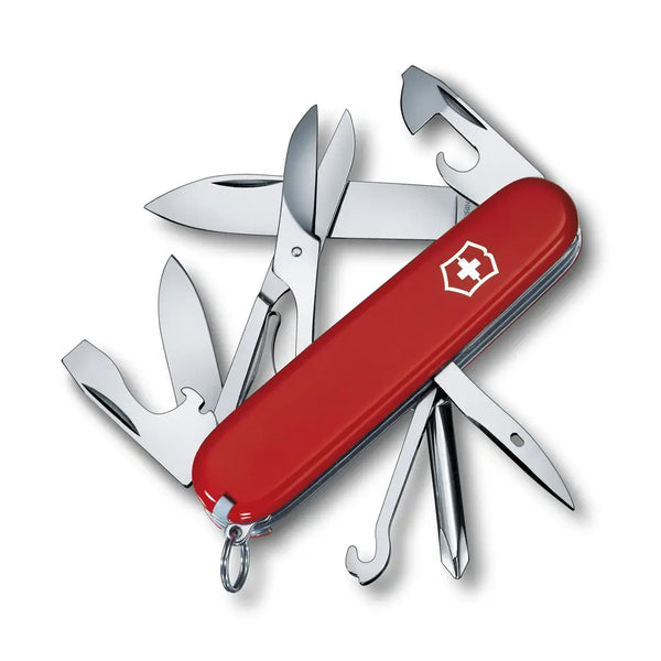 Victorinox Super Tinker 91mm Swiss Army Knife w/ 14 Functions - Red