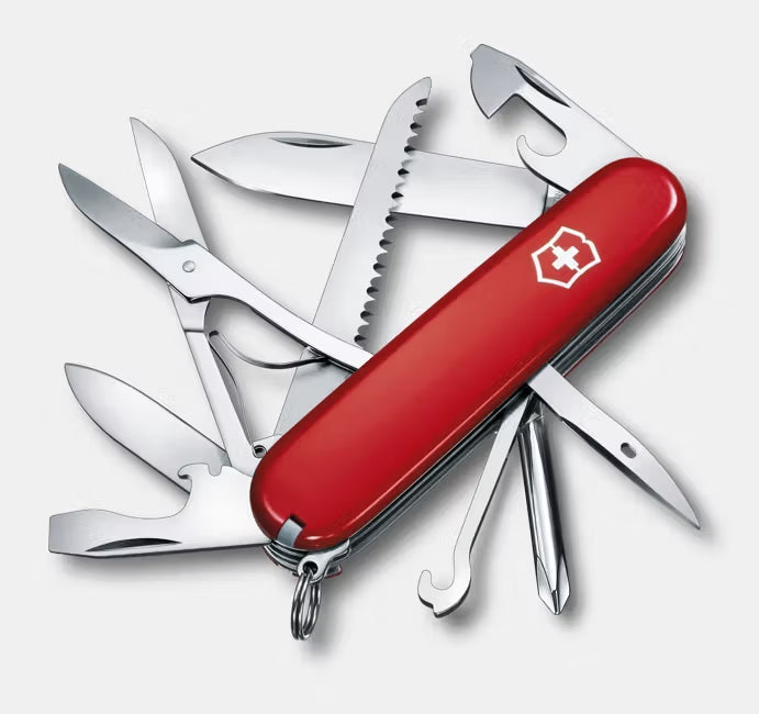 Victorinox Fieldmaster Swiss Army Knife – Red w/ 15 Tools