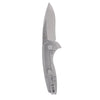 SOG 14-41-03-43 Aegis FLK Flipper Folding Knife - Silver