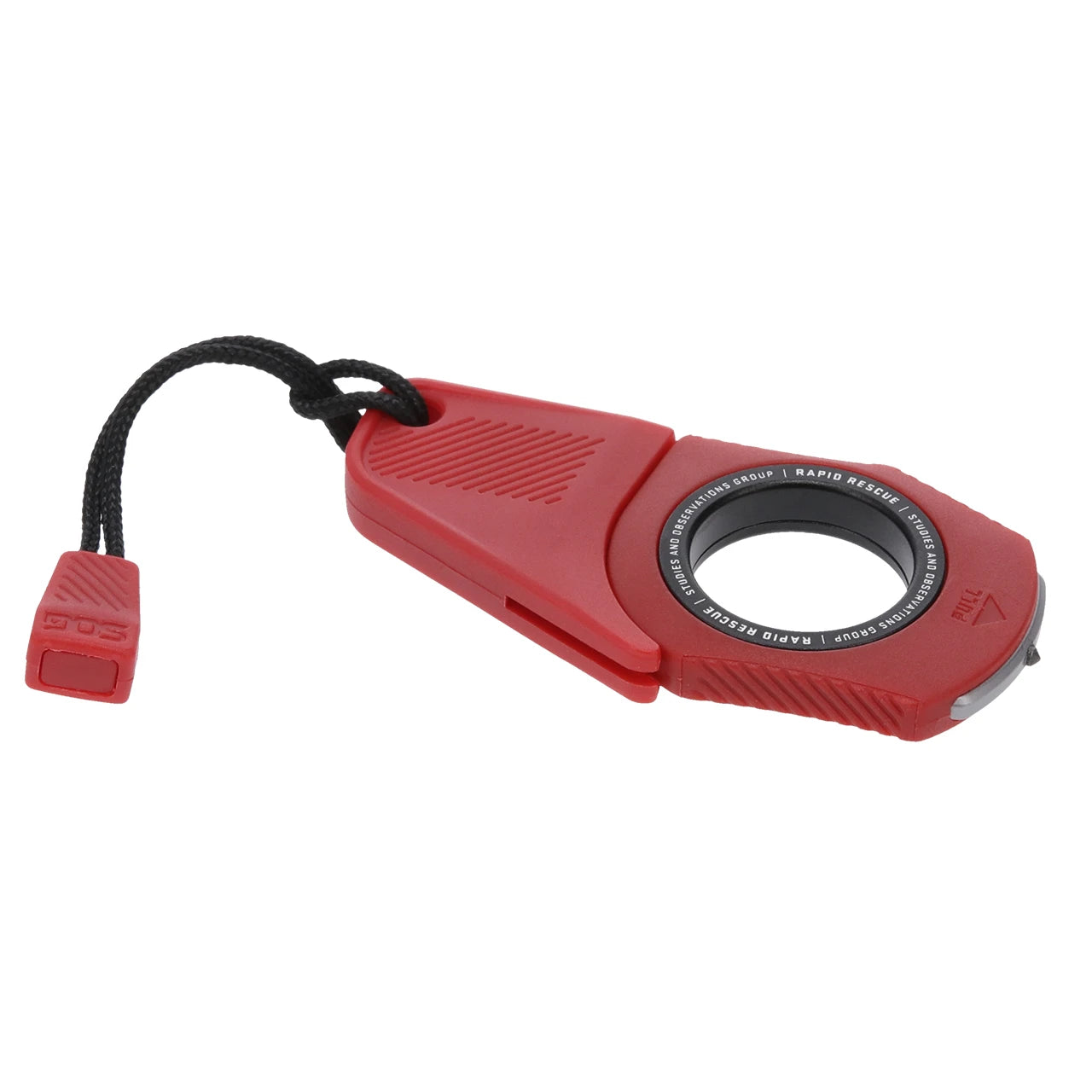 SOG Rapid Rescue Stainless Steel Strap Cutter - Red