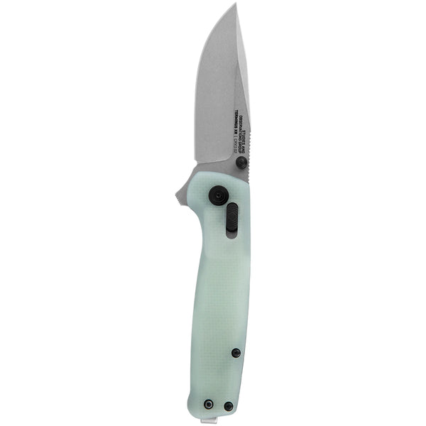 SOG Terminus XR Flipper Folding Knife w/ Jade G10 Handle - D2 Steel CP
