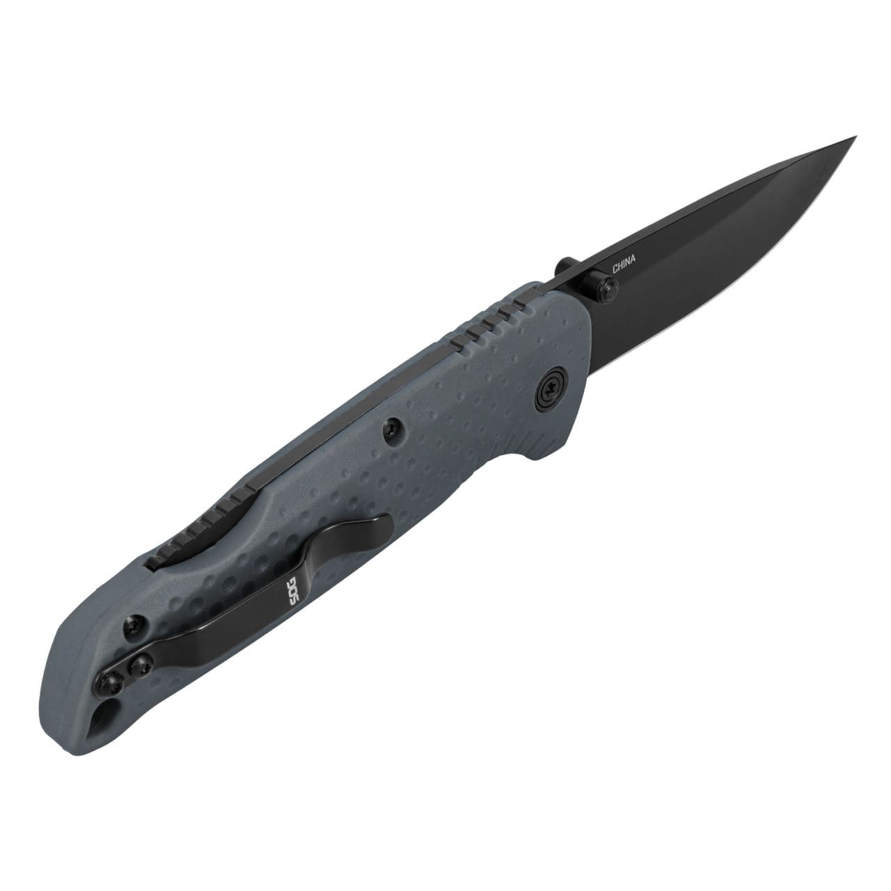 SOG Adventurer LB Folding Knife – Grey Handle