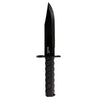SOG BY1004 Clip Point Bayonet Fixed Blade Knife w/ Hard Sheath – Black