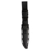 SOG BY1004 Clip Point Bayonet Fixed Blade Knife w/ Hard Sheath – Black
