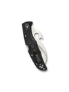 Spyderco Matriarch 2 Emerson Wave Serrated Folding Knife – VG-10, Grey Handle C12SBK2W