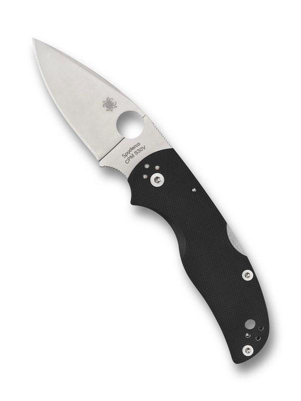 Spyderco Native 5 Folding Knife - S30V Steel w/ Black G10 Handle C41GP5