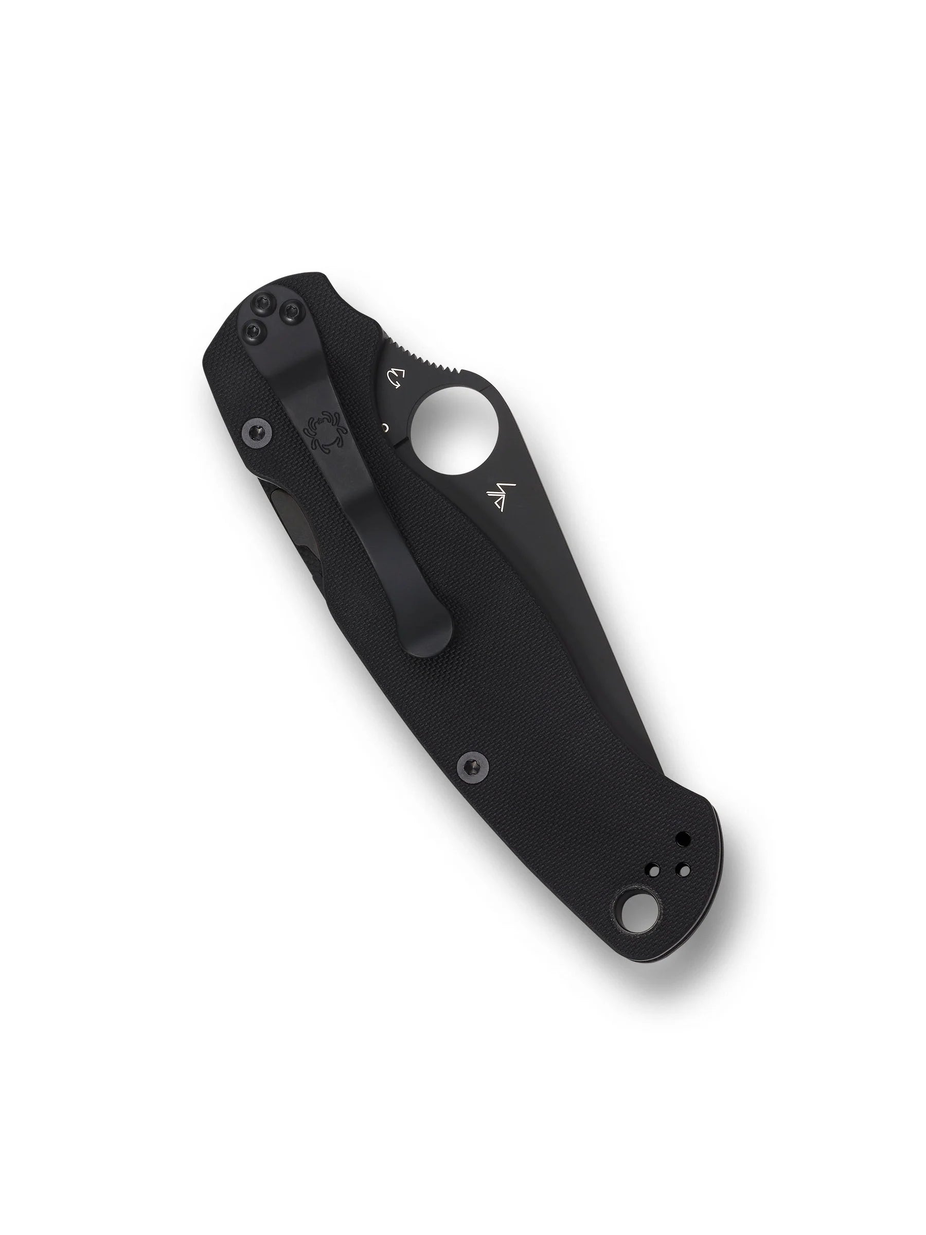 Spyderco Para Military 2 Folding Knife – S45VN, DLC Coating Black G10 Handle C81GPBK2