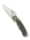 Spyderco Para Military 2 Compression Lock Folding Knife- CPM S45VN Steel, G10 Camo Handle C81GPCMO2