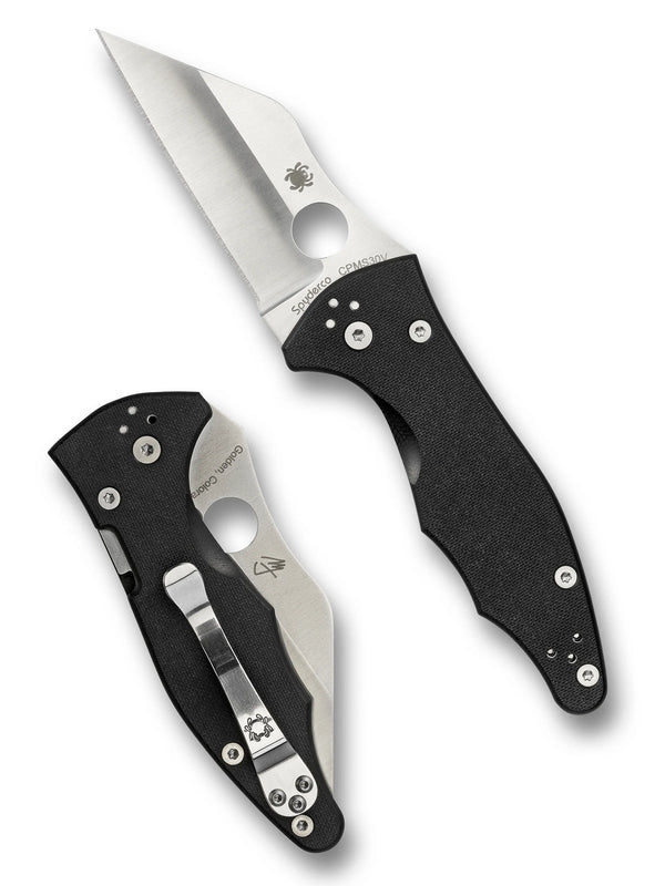 Spyderco Yojimbo 2 Folding Knife w/ CPM S30V Steel – Satin Finish C85GP2