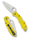 Spyderco Salt 2 Ultra Stainless Folding Knife – H2 Steel, Yellow Handle C88PYL2