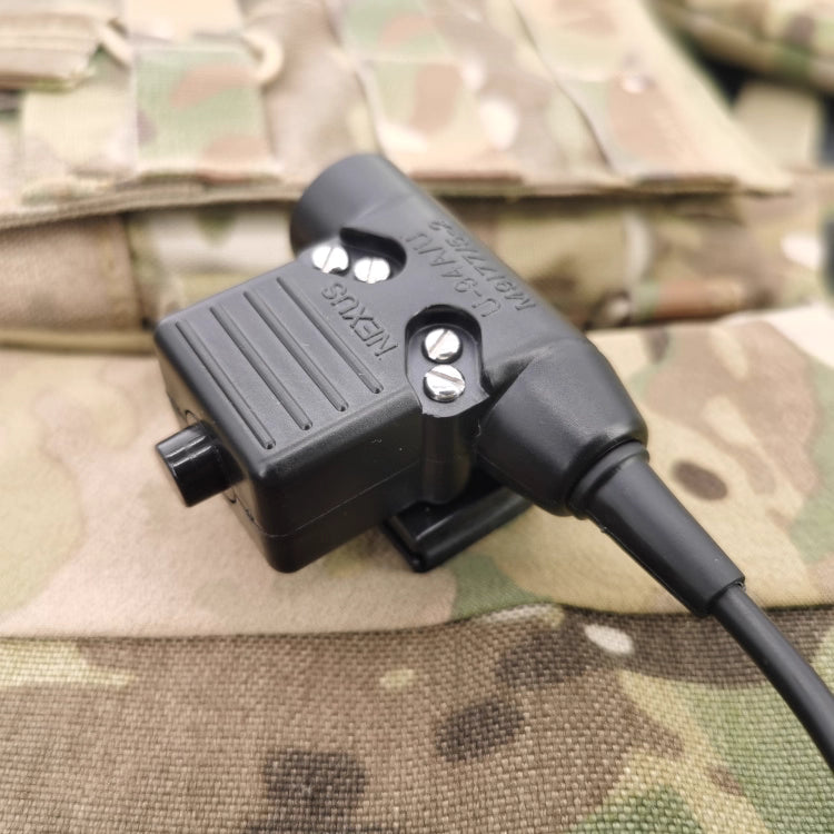 TCA NATO-Kenwood Plug U94 Style PTT for Radio/Headsets