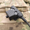TCA NATO-Kenwood Plug U94 Style PTT for Radio/Headsets