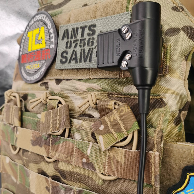 TCA NATO-Kenwood Plug U94 Style PTT for Radio/Headsets