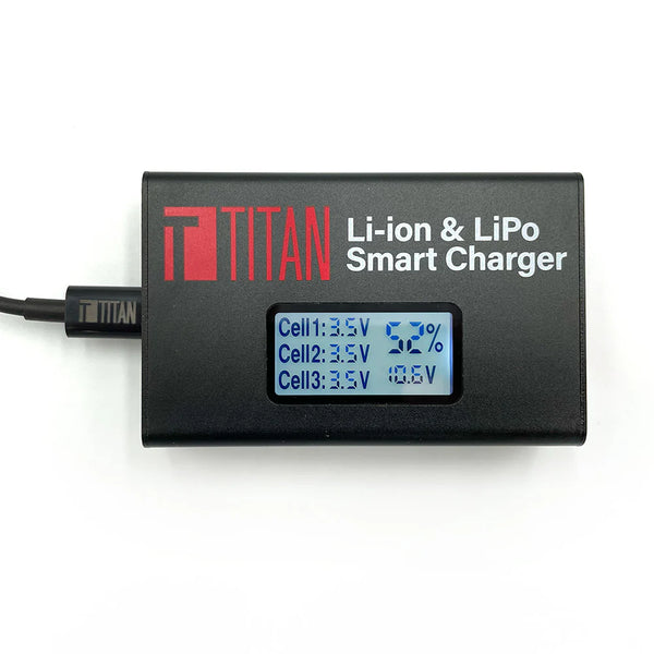 Titan Lithium Charger Updated Display Version – US Plug