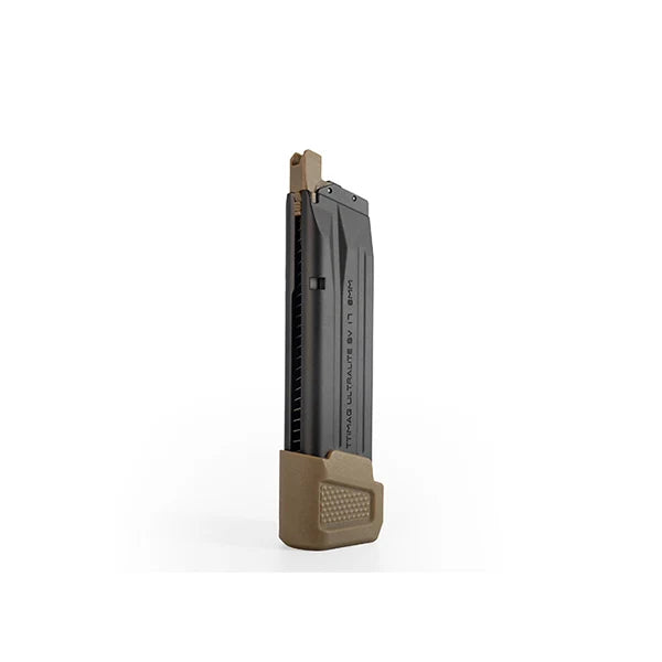 TTI Airsoft VFC M17 P320 Green Gas Light Weight Magazine - 28Rds Tan