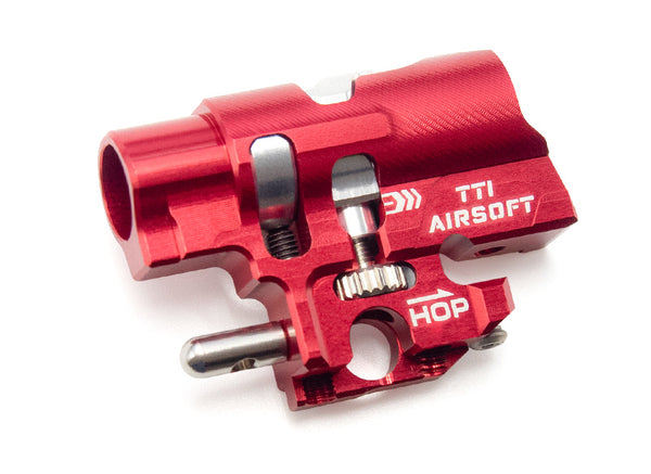 TTI Airsoft TM-Spec Hi-Capa CNC TDC Hop Up Chamber – Red