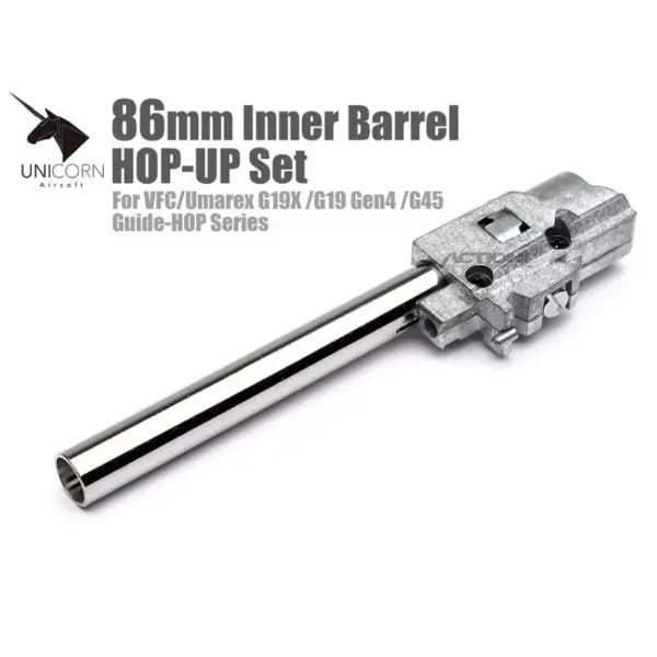 Unicorn 86mm Inner Barrel & Hop Up Set (Screw Adjustment) For VFC/Umarex G19 Gen 5