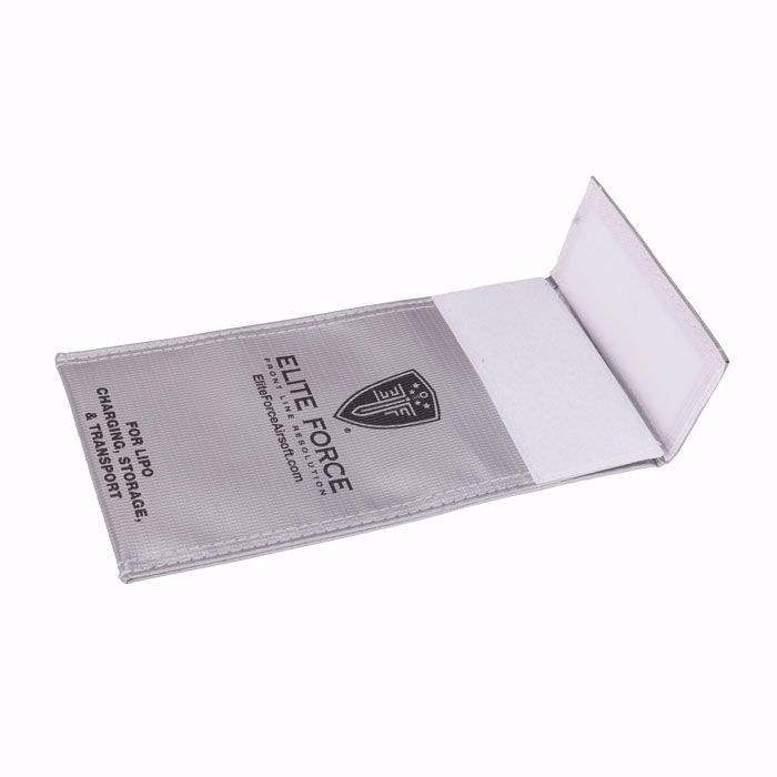 Elite Force LiPo Battery Safety Bag – Silver