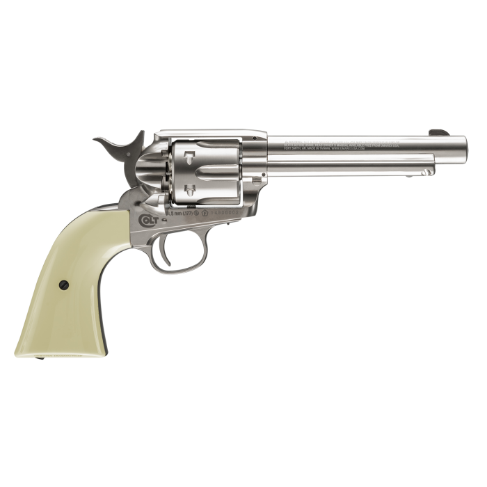 Umarex Colt Single Action Army 4.5mm BB Revolver – Nickel Finish | Umarex USA