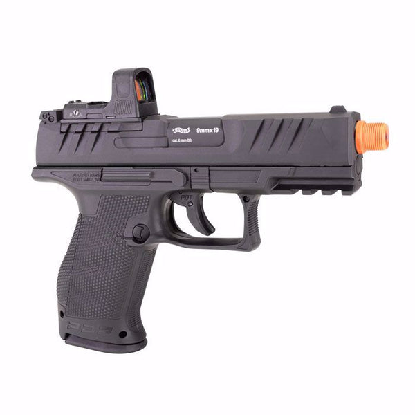 Umarex Walther PDP Compact FS Optic Ready Airsoft CO2 Non-Blowback Pistol – w/ Umarex RDS8 Red Dot Sight | Umarex USA