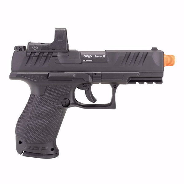 Umarex Walther PDP Compact FS Optic Ready Airsoft CO2 Non-Blowback Pistol – w/ Umarex RDS8 Red Dot Sight | Umarex USA