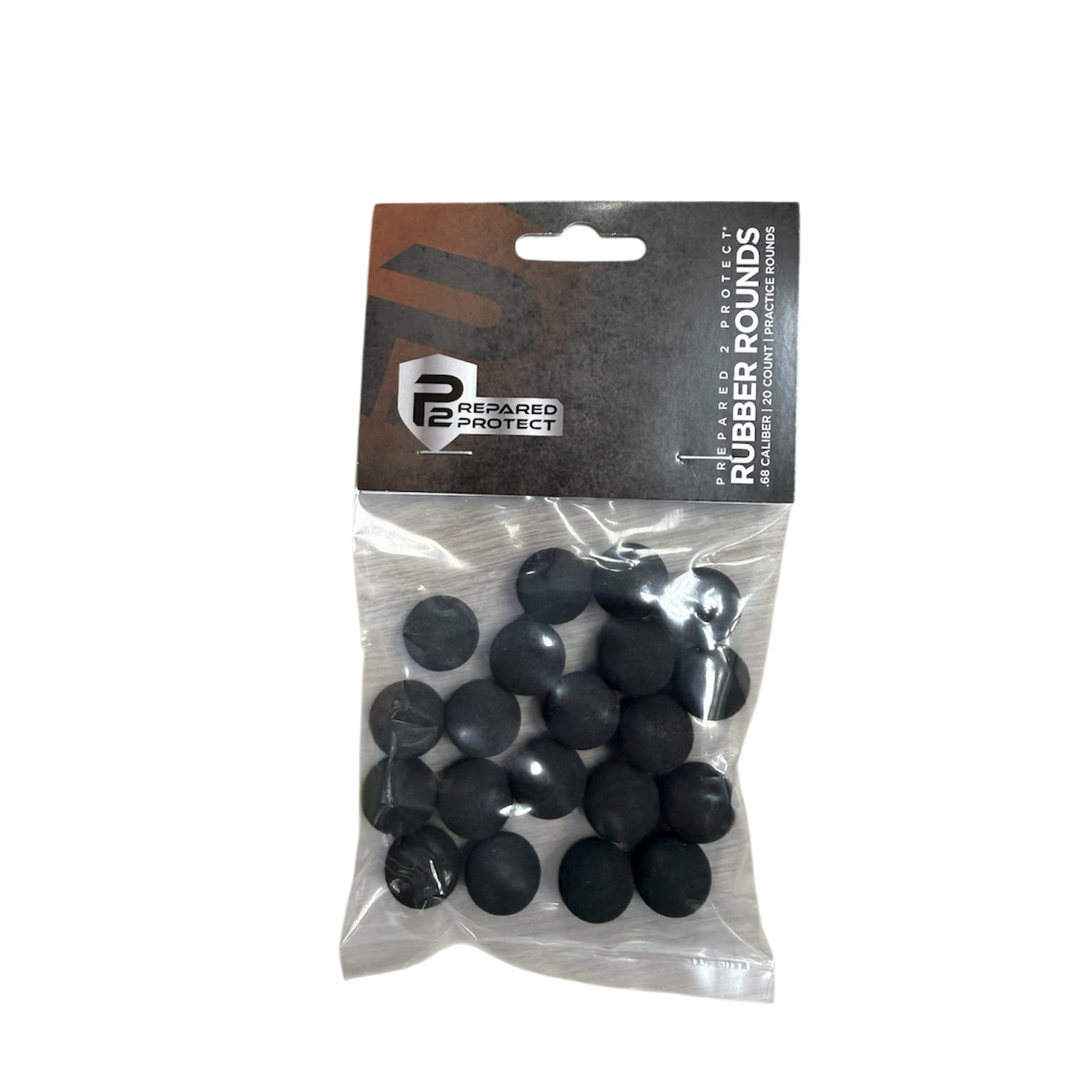 Umarex P2P Rubber Balls .68cal - 20ct