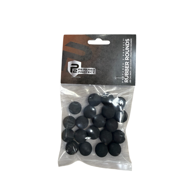 Umarex P2P Rubber Balls .68cal - 20ct